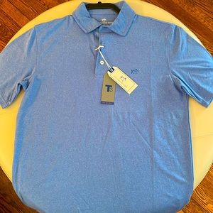 NWT Men’s Southern Tide Performance Polo Shirt, Men’s Small
